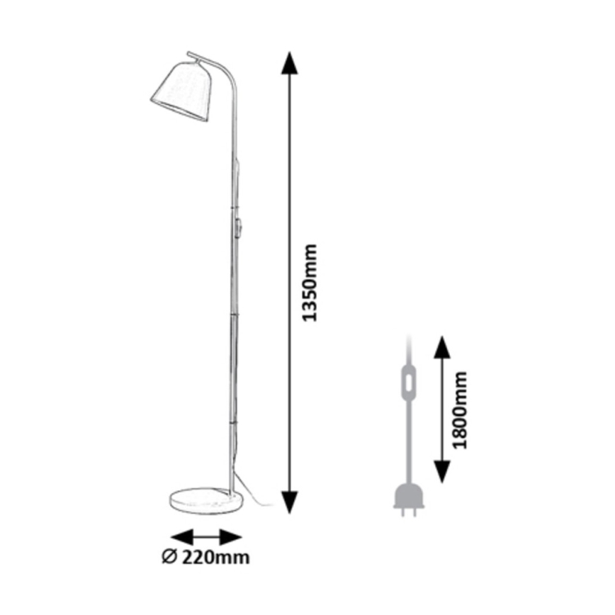 Rabalux - Lampadaire 1xE27/25W/230V