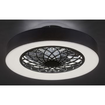 Rabalux - Plafonnier LED à intensité variable avec ventilateur LED/35W/230V 3000-6000K + télécommande