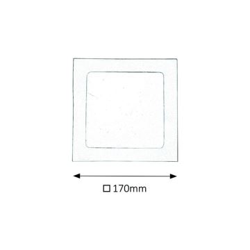 Rabalux - Spot encastrable LED salle de bain LED/12W/230V IP44 4000K