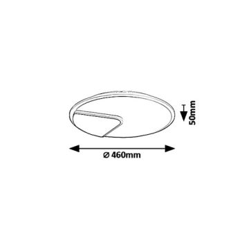 Rabalux 6329 - Plafonnier LED BOSWELL LED/40W/230V