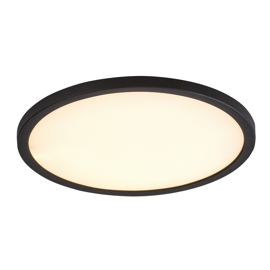 Rabalux - Plafonnier LED/24W/230V 3000/4000/6000K d. 29 cm noir