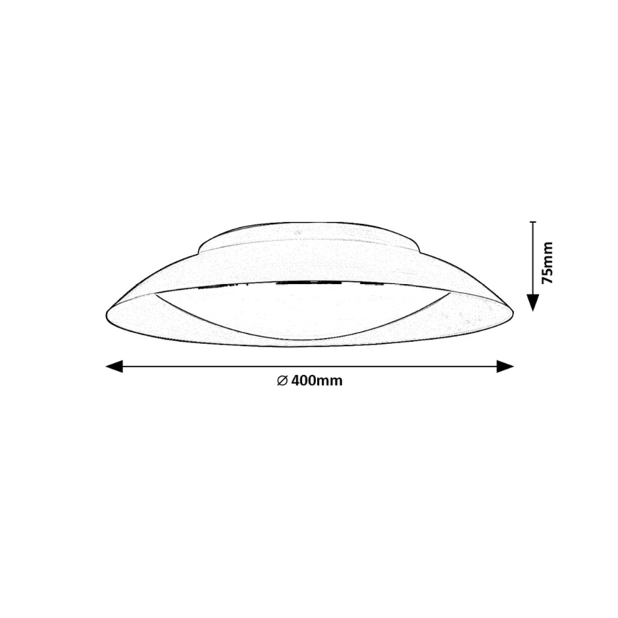 Rabalux - Plafonnier LED/24W/230V 3000K d. 40 cm