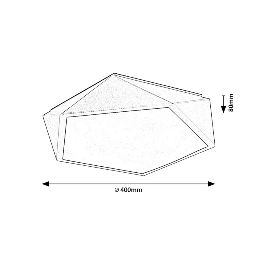 Rabalux - Plafonnier LED/30W/230V 3000K