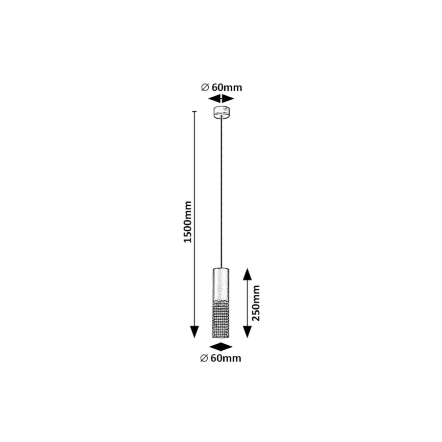 Rabalux - Suspension filaire 1xGU10/35W/230V