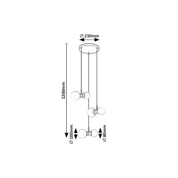 Rabalux - Suspension filaire 6xG9/28W/230V