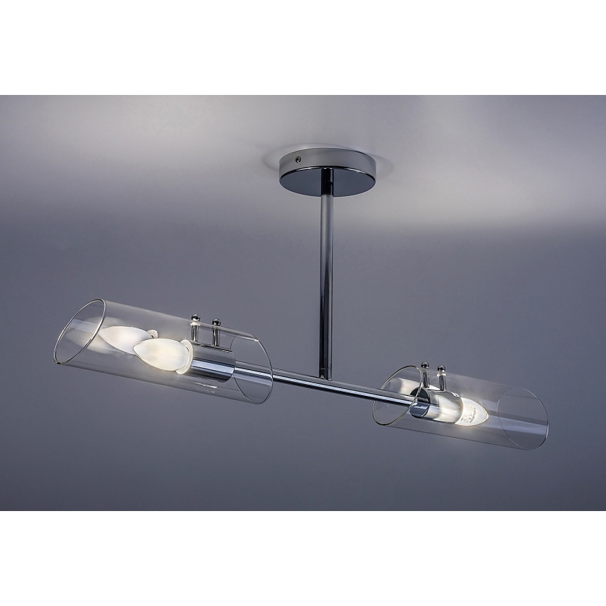 Rabalux - Suspension-barre salle de bain 2xE14/12W/230V IP44 chrome