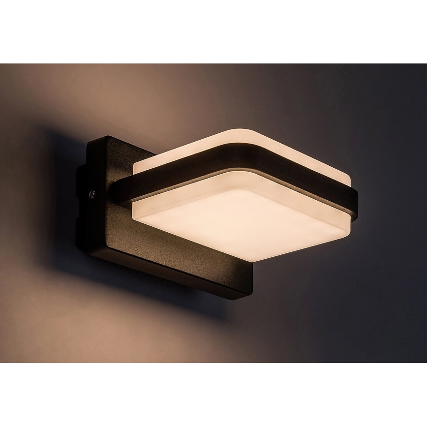 Rabalux - Applique murale extérieure LED/12W/230V IP44 noir