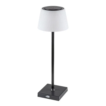 Rabalux - Lampe de table à intensité variable rechargeable LED/4W/3,7V 1800 mAh 3000-5000K IP44 noir