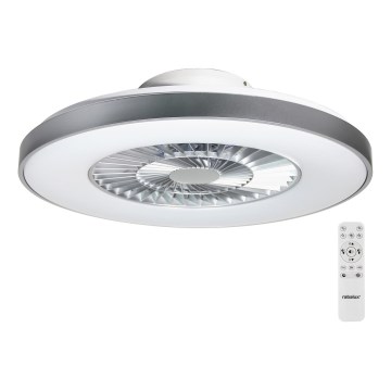 Rabalux - Plafonnier à intensité variable avec ventilateur LED/40W/230V 3000-6500K + télécommande