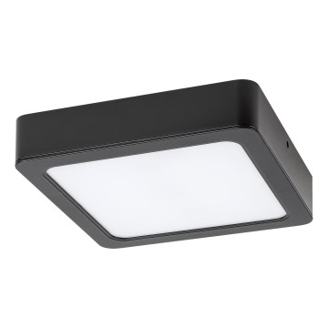 Rabalux - Plafonnier LED/24W/230V 4000K 22x22 cm noir