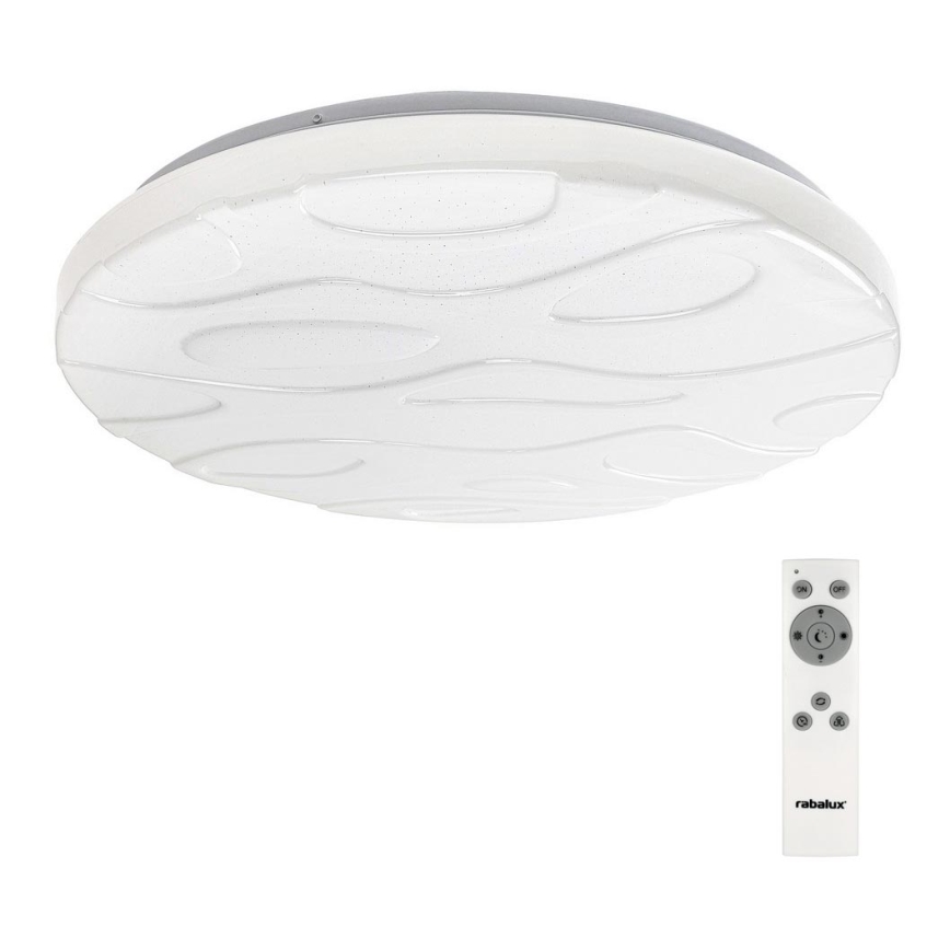 Rabalux - Plafonnier LED à intensité modulable télécommandé LED/24W/230V