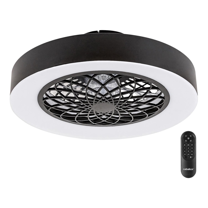 Rabalux - Plafonnier LED à intensité variable avec ventilateur LED/35W/230V 3000-6000K + télécommande