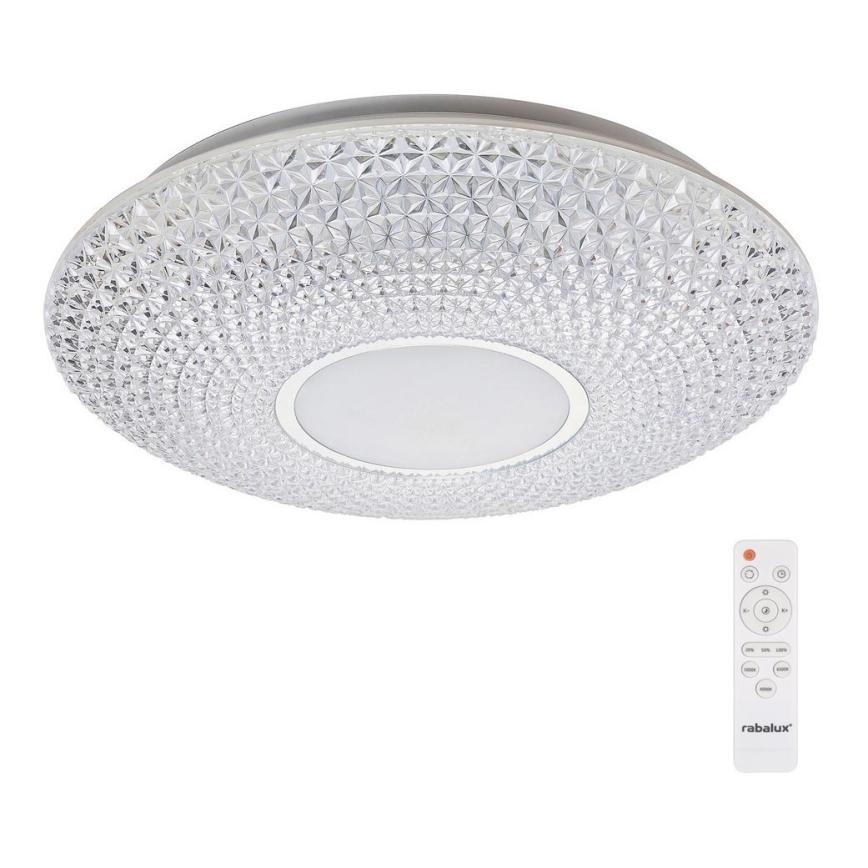 Rabalux - Plafonnier LED à intensité variable LED/72W/230V + télécommande