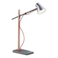 Redo 01-1119 - Lampe de table tactile à intensité variable LED/5W/230V USB