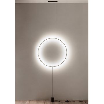 Redo 01-2197 - Lampadaire SLICK LED/19W/230V noir