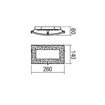 Redo 05-862 - Applique murale ARTEMIS LED/10W/230V doré