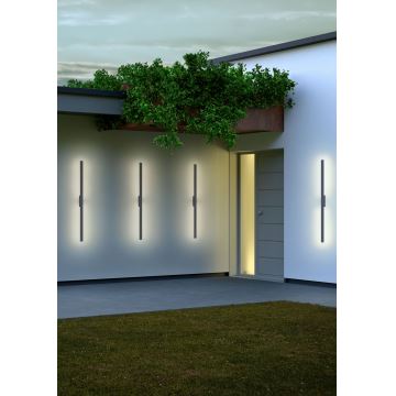 Redo 90431 - Applique murale extérieure REFLEXA LED/20W/230V 3000K IP54 anthracite