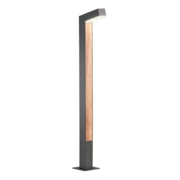 Redo 90512 - Lampe LED extérieure WOODY LED/10W/230V IP54 anthracite