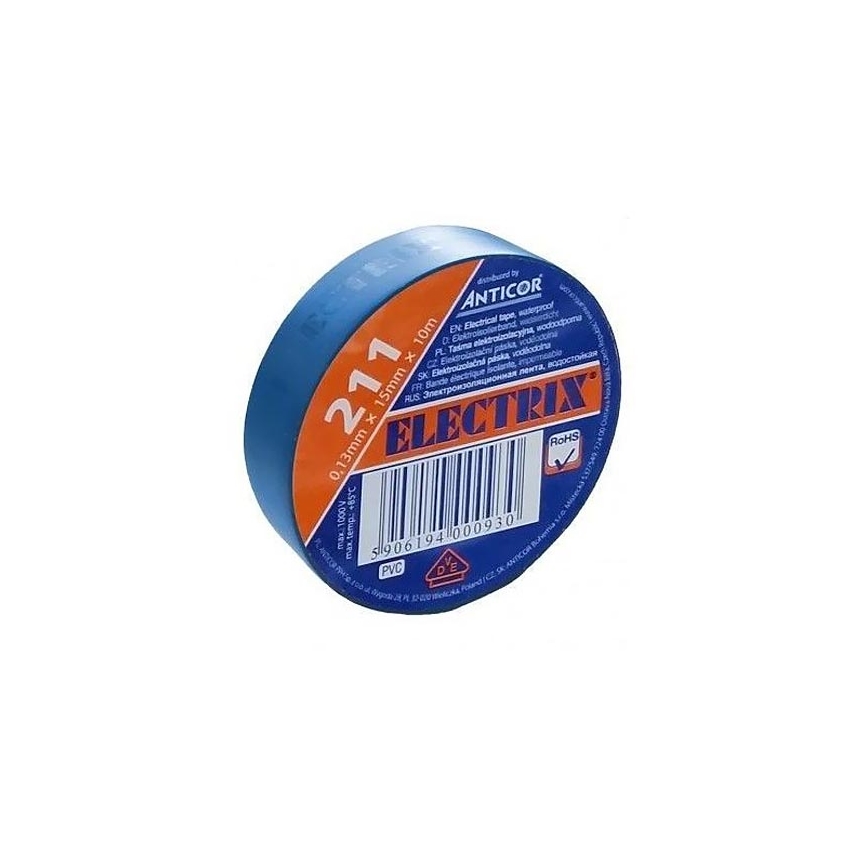 Ruban isolant ELECTRIX 15mm x 10m