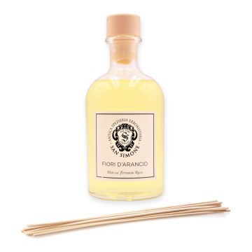 San Simone - Diffuseur de parfum avec bâtonnets FIORI D’ARANCIO 250 ml