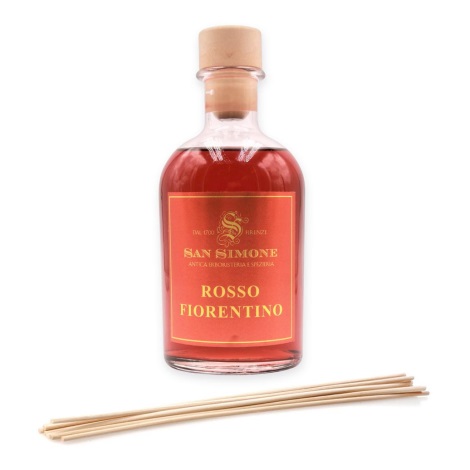 San Simone - Diffuseur de parfum avec bâtonnets ROSSO FIORENTINO 250 ml