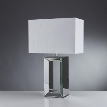 Searchlight - Lampe de table MIRROR 1xE27/60W/230V