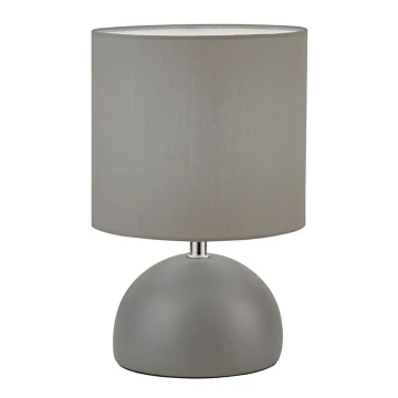 Searchlight - Lampe de table 1xE14/10W/230V gris