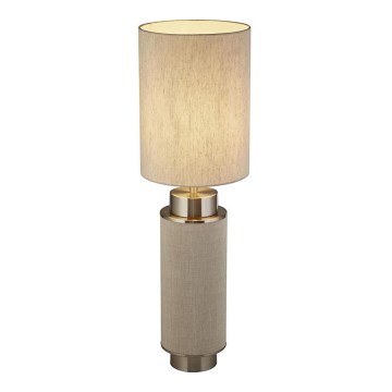 Searchlight - Lampe de table FLASK 1xE27/60W/230V beige