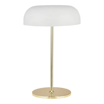 Searchlight - Lampe de table HANOVER 2xE14/7W/230V blanc/doré