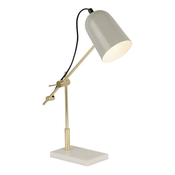 Searchlight - Lampe de table ODYSSEY 1xE14/7W/230V gris