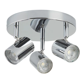 Searchlight - Spot LED ROLLO 3xLED/4W/230V chrome