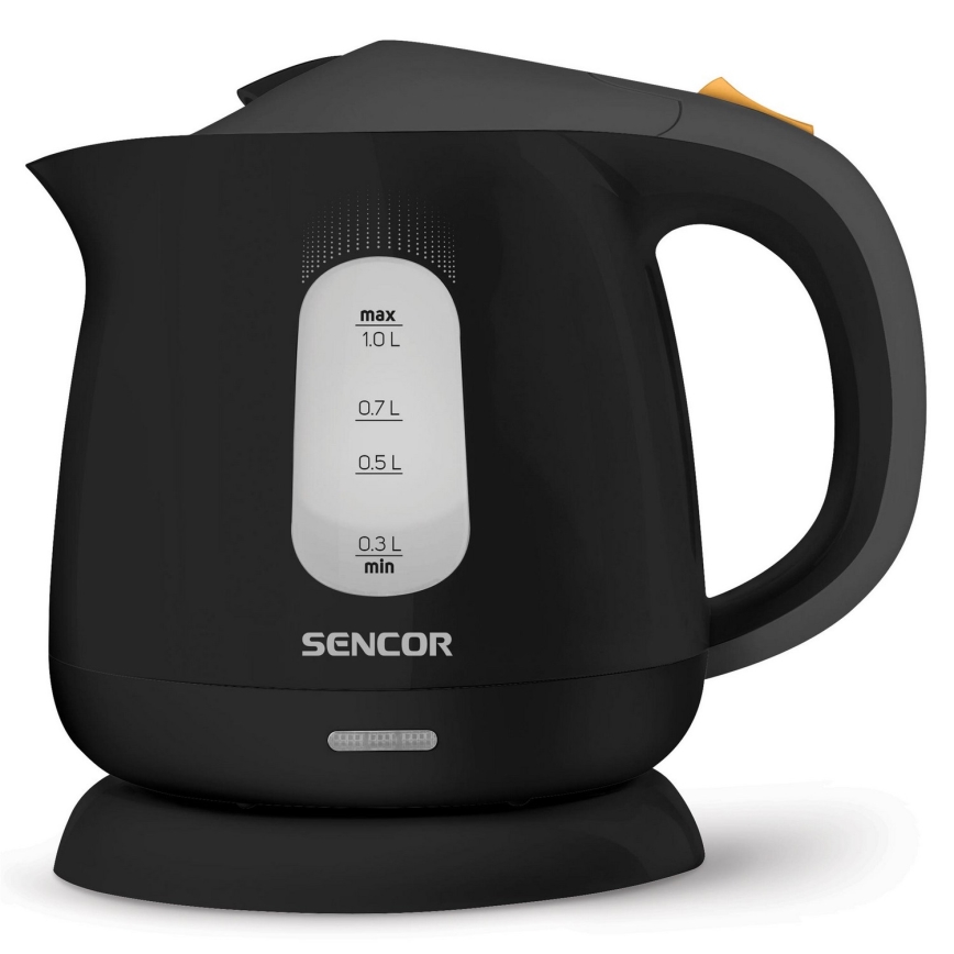 Sencor - Bouilloire 1 l 1100W/230V noir/gris