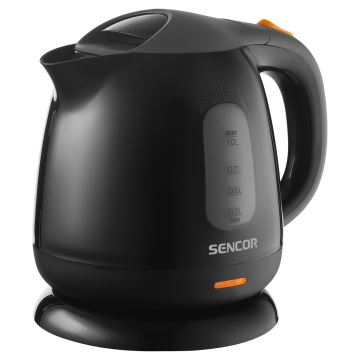 Sencor - Bouilloire 1 l 1100W/230V noir/gris