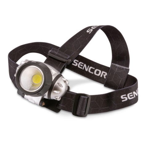Sencor - Lampe frontale LED/3W/3xAAA