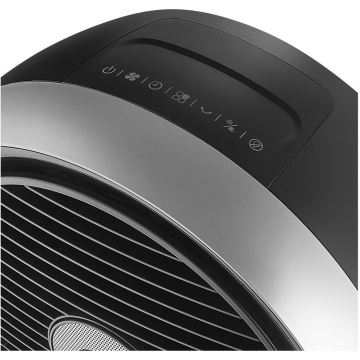 Sencor - Rafraîchisseur d'air portable 3en1 110W/230V argent/noir + télécommande