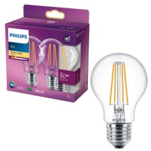 Ampoule dimmable LED SMOKY VINTAGE Philips A160 E27/6,5W/230V