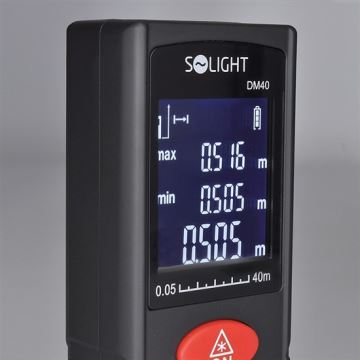 Télémètre laser 2x1,5V/AAA