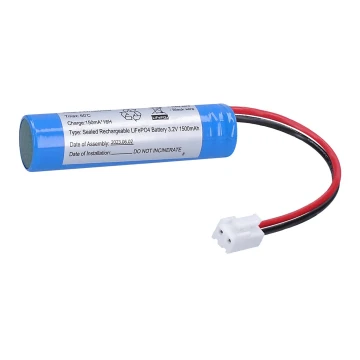 Solight WO527ND - Batterie pour luminaire de secours LiFePO4 3,2V 1500mAh