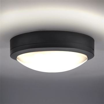 Plafonnier extérieur avec détecteur SIENA LED/20W/230V 4000K d. 23 cm IP54