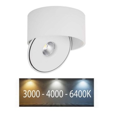 Spot LED/20W/230V 3000/4000/6400K CRI 90 blanc