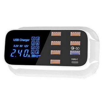 Station de charge 8xUSB 40W/230V