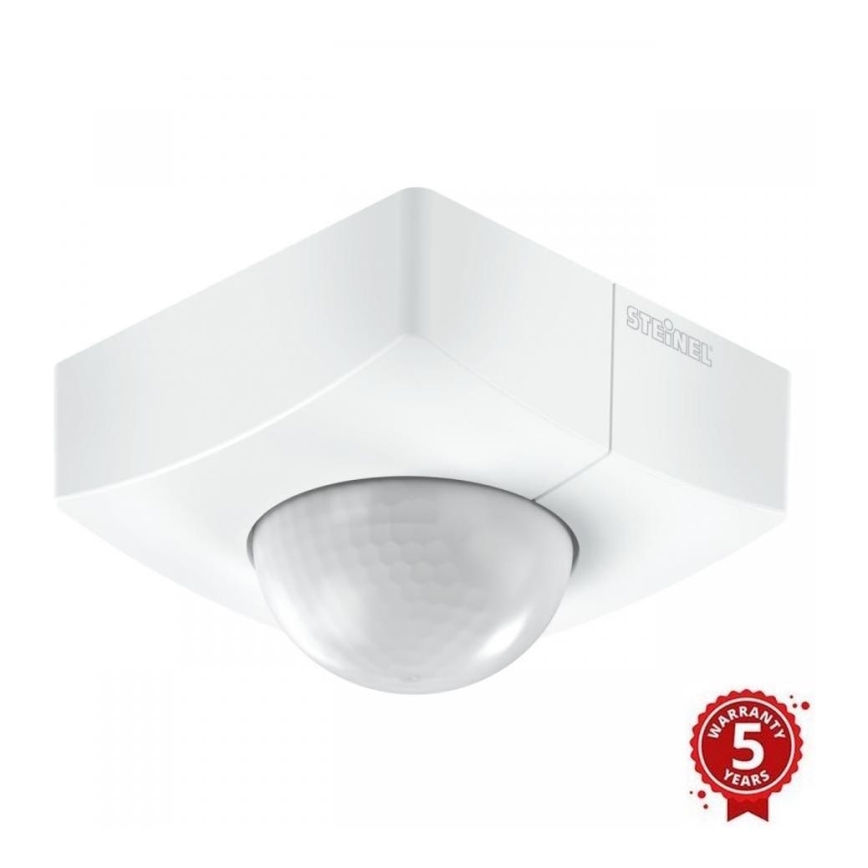 Steinel 058258 - Détecteur de présence IS 345 V3 KNX IP54 carré blanc