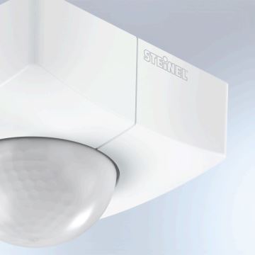 Steinel 058364 - Détecteur de mouvement IS 3360 MX Highbay V3 KNX IP54 carré blanc