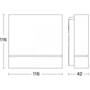 Steinel 066109 - Détecteur de mouvement extérieur IS 180 DIGI HD COM1 IP54 blanc