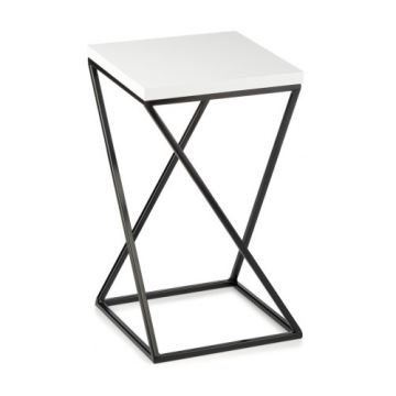 Support de pot de fleur LOFT 40x24 cm noir/blanc