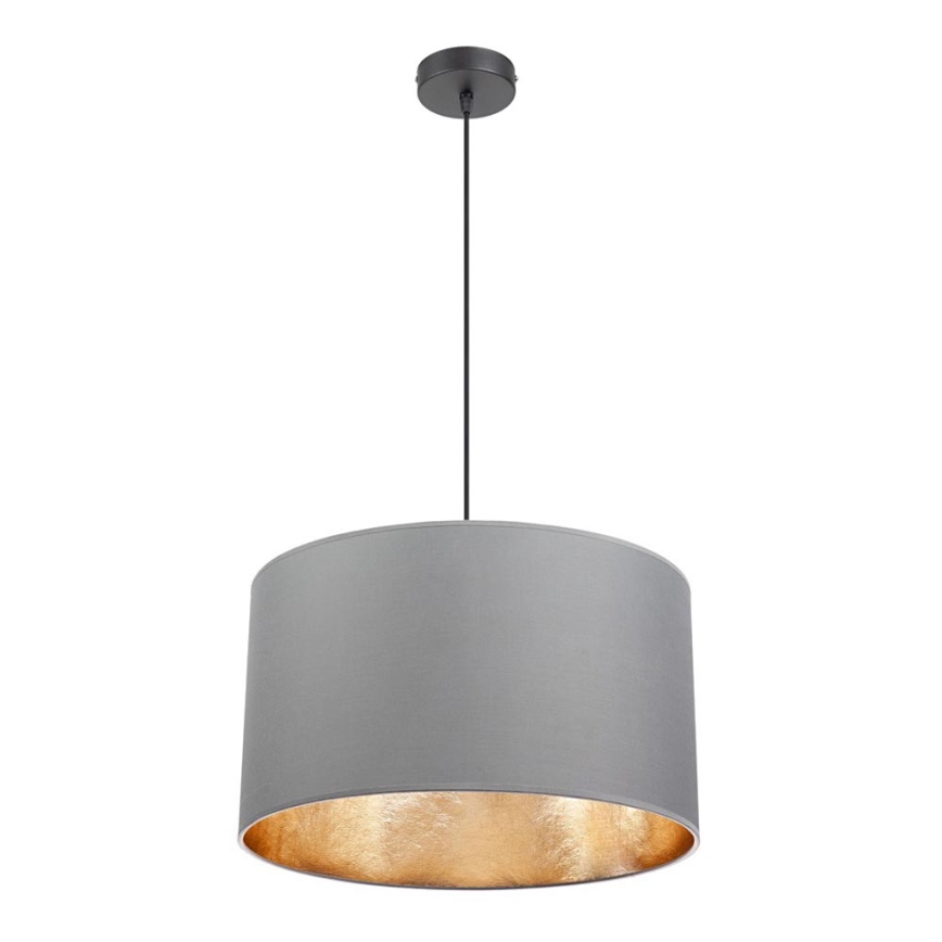 Suspension avec fil GLEAM 1xE27/60W/230V gris/or