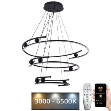 Suspension filaire à intensité variable LED/170W/230V 3000-6500K + télécommande