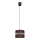 Suspension filaire CORAL 1xE27/60W/230V d. 20 cm marron