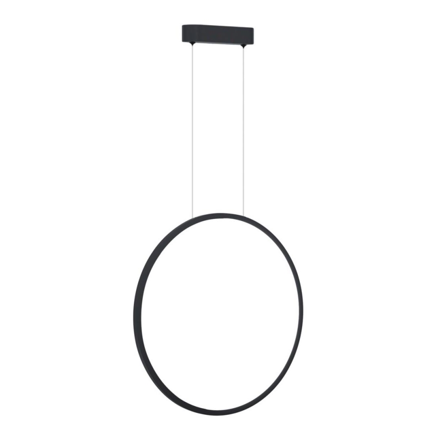 Suspension filaire de salle de bain SATURNO LED/65W/230V d. 120 cm IP44  anthracite