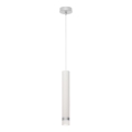 Suspension filaire LED TUBA 1xGU10/6,5W/230V blanc/chrome brillant